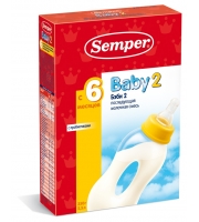 Сухая молочная смесь Semper Baby 2 с 6мес, 350г