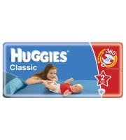 Подгузники Huggies Classic 3-6кг, 37 шт.